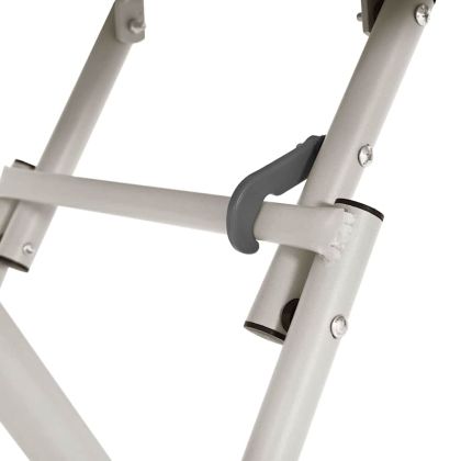 Градинска маса Бежово 55 x 55 x 73 см Прахово боядисана стомана