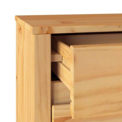 Нощен шкаф Drammen Дъб 45 x 35 x 56 см Борово дърво масив