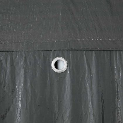 Парти шатър Антрацит и бяло 800 x 400 x 266 см