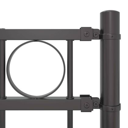 Елемент на оградата Сив 170 x 200 см Стомана