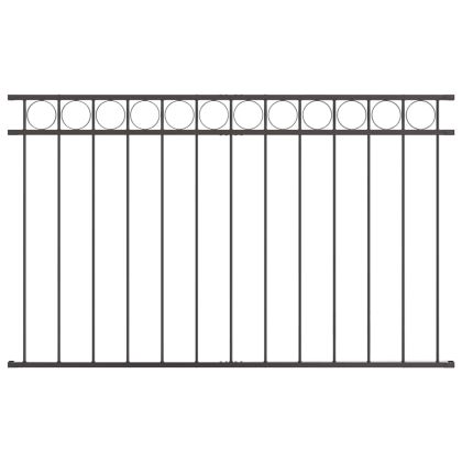 Градска ограда Сив Стомана