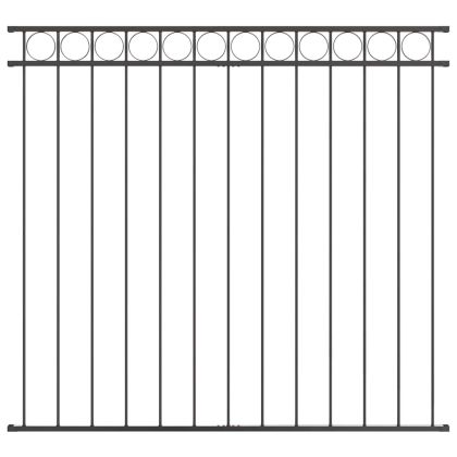 Градска ограда Сив Стомана