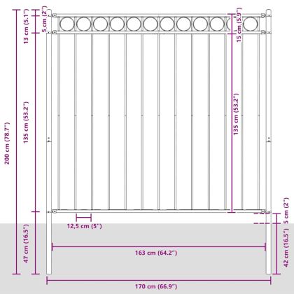Градска ограда Бяло Стомана