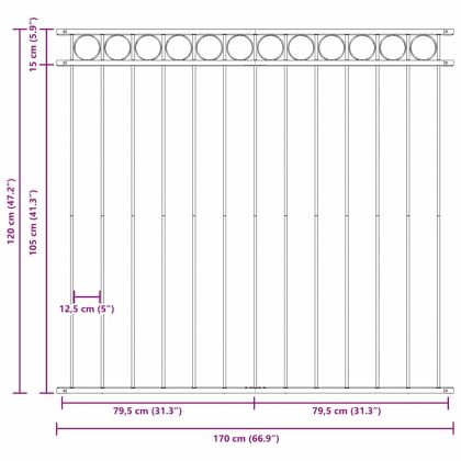 Градска ограда Бяло Стомана