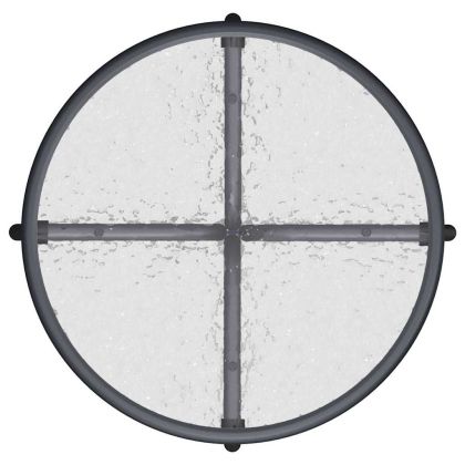 Градински бистро комплект 3 pcs Сив Стомана