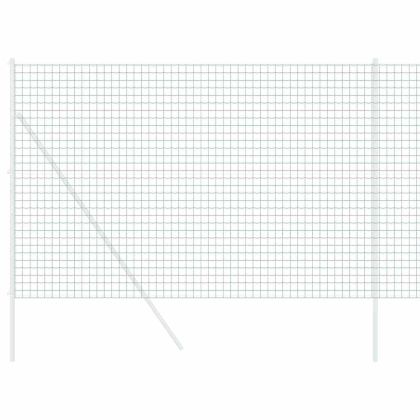 Европейска ограда Зелен 1.6 x 10 m Желязо с PVC покритие