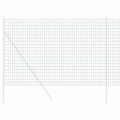 Европейска ограда Зелен 1.5 x 10 m Желязо с PVC покритие