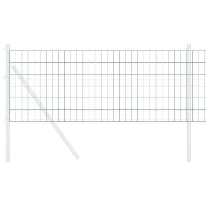 Европейска ограда Зелен 0.6 x 10 м Желязо с PVC покритие