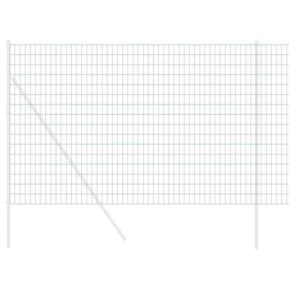 Европейска ограда Зелен 1.6 x 10 m Желязо с PVC покритие