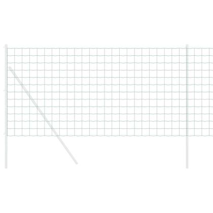 Европейска ограда Зелен 1.4 x 10 m Желязо с PVC покритие