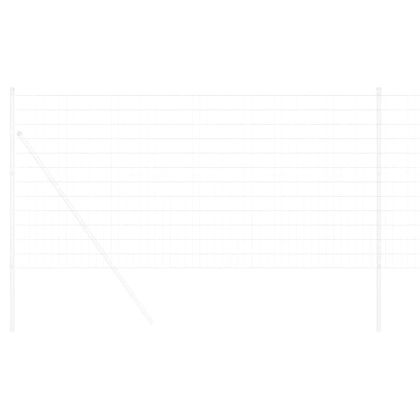 Европейска ограда Сребрист 1.2 x 10 m Горещо поцинкована желязо