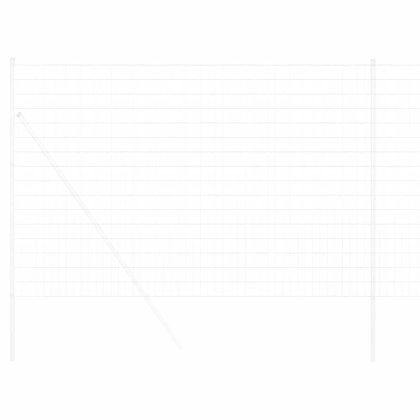 Европейска ограда 1,6 x 10 m Желязо с PVC покритие