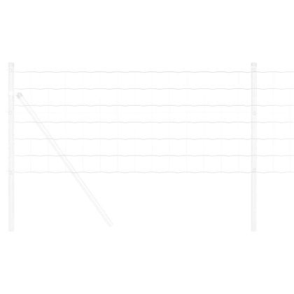 Европейска ограда 0,4 x 25 м Желязо с PVC покритие