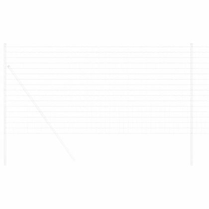 Европейска ограда Сребрист 1.4 x 10 m Горещо поцинкована желязо