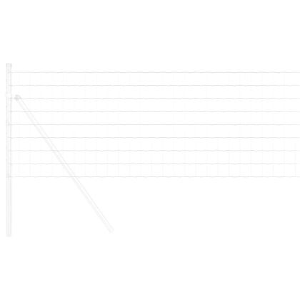 Европейска ограда Сребрист 0.4 x 50 м Горещо поцинкована желязо
