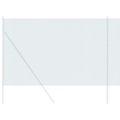 Шестоъгълна ограда Зелен 1.5 x 100 м Стомана