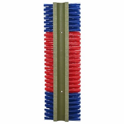 Четки за говеда Червен и син 20 x 9 x 50 см Пластмаса и стомана