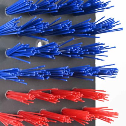 Четки за говеда Червен и син 50 x 10 x 6.5 см