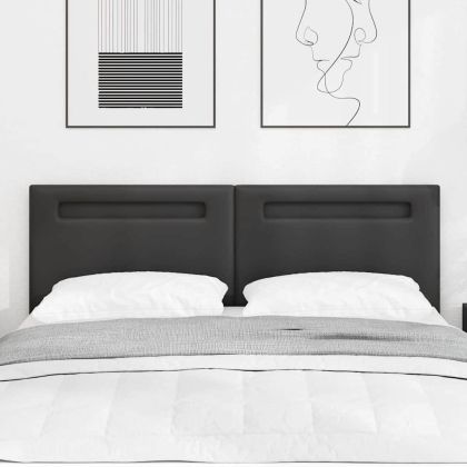 LED глава Черно 160 cm Изкуствена