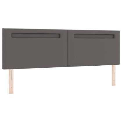 LED глава Сив 180 cm Изкуствена