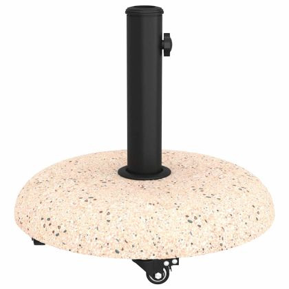 Основа за чадър Жълт и Черен 45 x 45 x 40 cm Бетон и метал