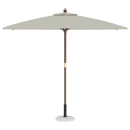 Основа за чадър Бял и черен 45 x 45 x 40 cm Бетон и метал