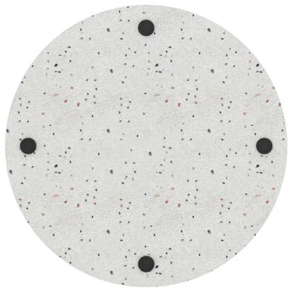 Основа за чадър Бял и черен 45 x 45 x 40 cm Бетон и метал