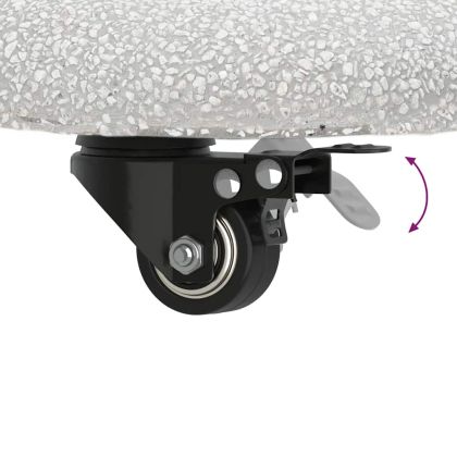 Основа за чадър Светлосив и черен 45 x 45 x 40 cm Бетон и метал