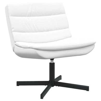 Въртящ се стол Бяло 63 x 75 x 76 см PU