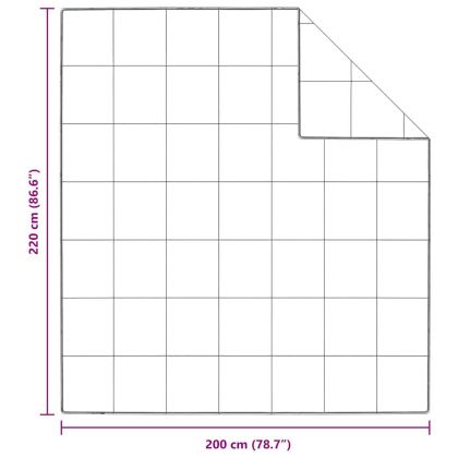 Зимен юрган Бяло 200 x 220 cm Перо