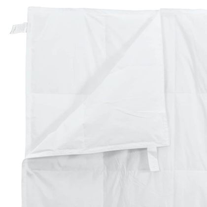 2-в-1 Дюшека Бяло 200 x 200 cm Перо