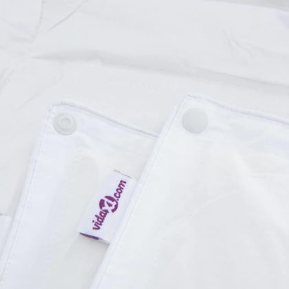 2-в-1 Дюшека Бяло 200 x 220 cm Перо