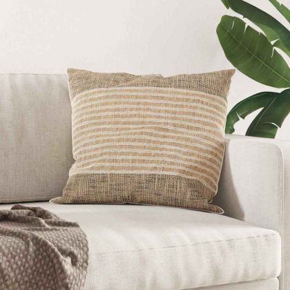 Възглавница с възглавница Бяло 80 x 80 cm Памук