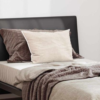 Възглавница Бяло 40 x 60 cm Памук и полиестер