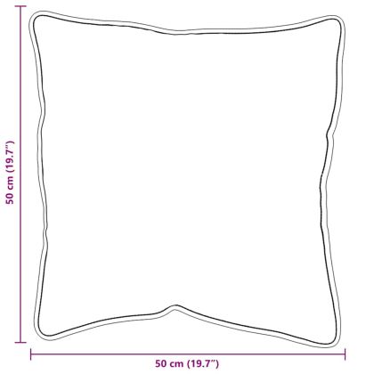 Възглавница с възглавница Бяло Полиестер