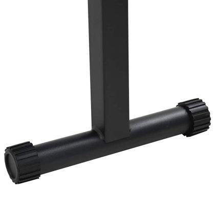 Тренировъчна пейка Черно 108 x 27 x 41 см