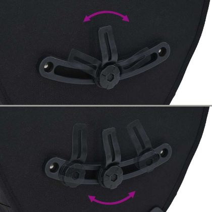 Чанта за велосипед Черно 32,5 x 17 x 57 см Полиестер