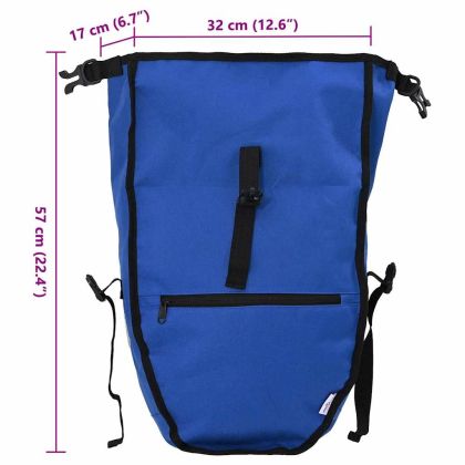 Чанта за велосипед Синьо 32,5 x 17 x 57 см Полиестер