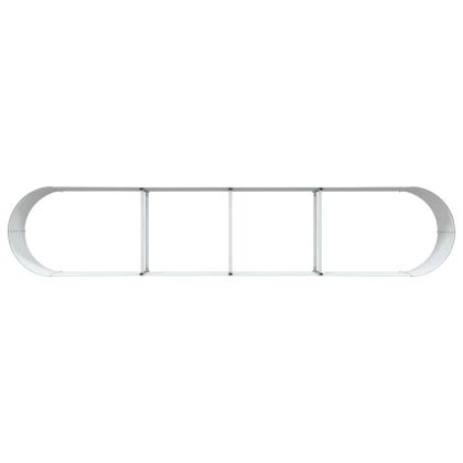 Градинска повдигната леха Зелен 400 x 80 x 44 cm Стомана