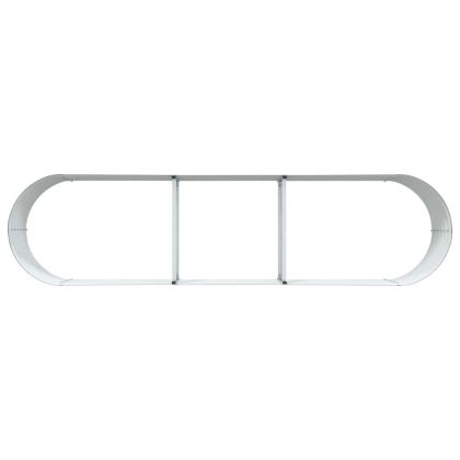 Градинска повдигната леха Зелен 320 x 80 x 44 cm Стомана