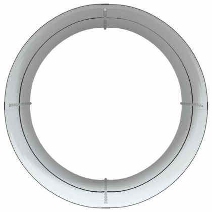 Градинска повдигната леха Кафяво 80 x 80 x 81 cm Стомана