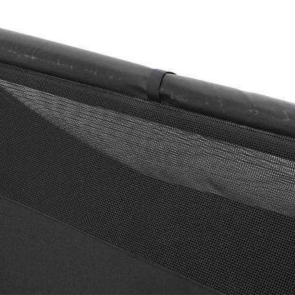 Кучешка къща Черно 90 x 65 x 85 см Оксфордска тъкан и стомана