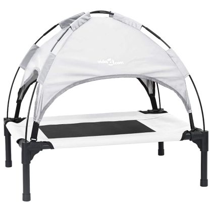 Кучешко легло Сребристо сиво s Стомана