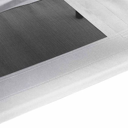 Кучешко легло Сребристо сиво s Стомана