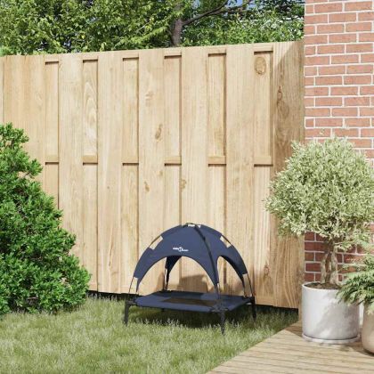 Кучешко легло Нейви синьо s Стомана