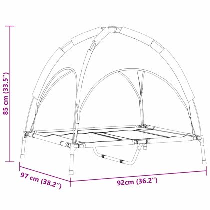 Кучешко легло Нейви синьо l Стомана