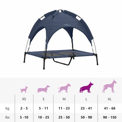 Кучешко легло Нейви синьо l Стомана