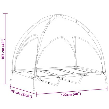Кучешко легло Нейви синьо xl Стомана