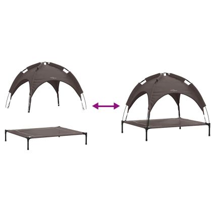 Кучешко легло Кафяво xl Стомана