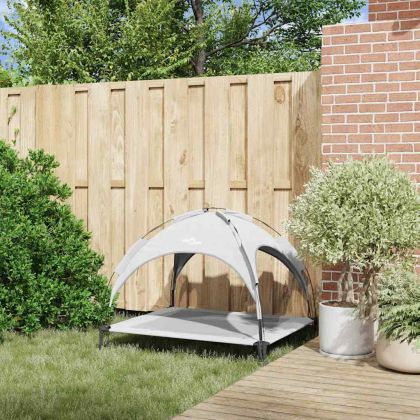 Кучешко легло Сребристо сиво xl Стомана